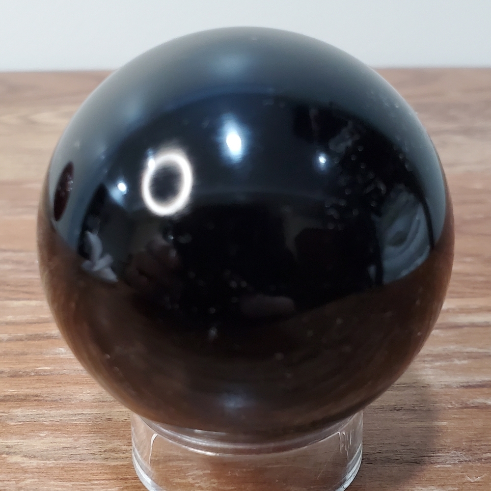 Black Obsidian Crystal Sphere 50mm